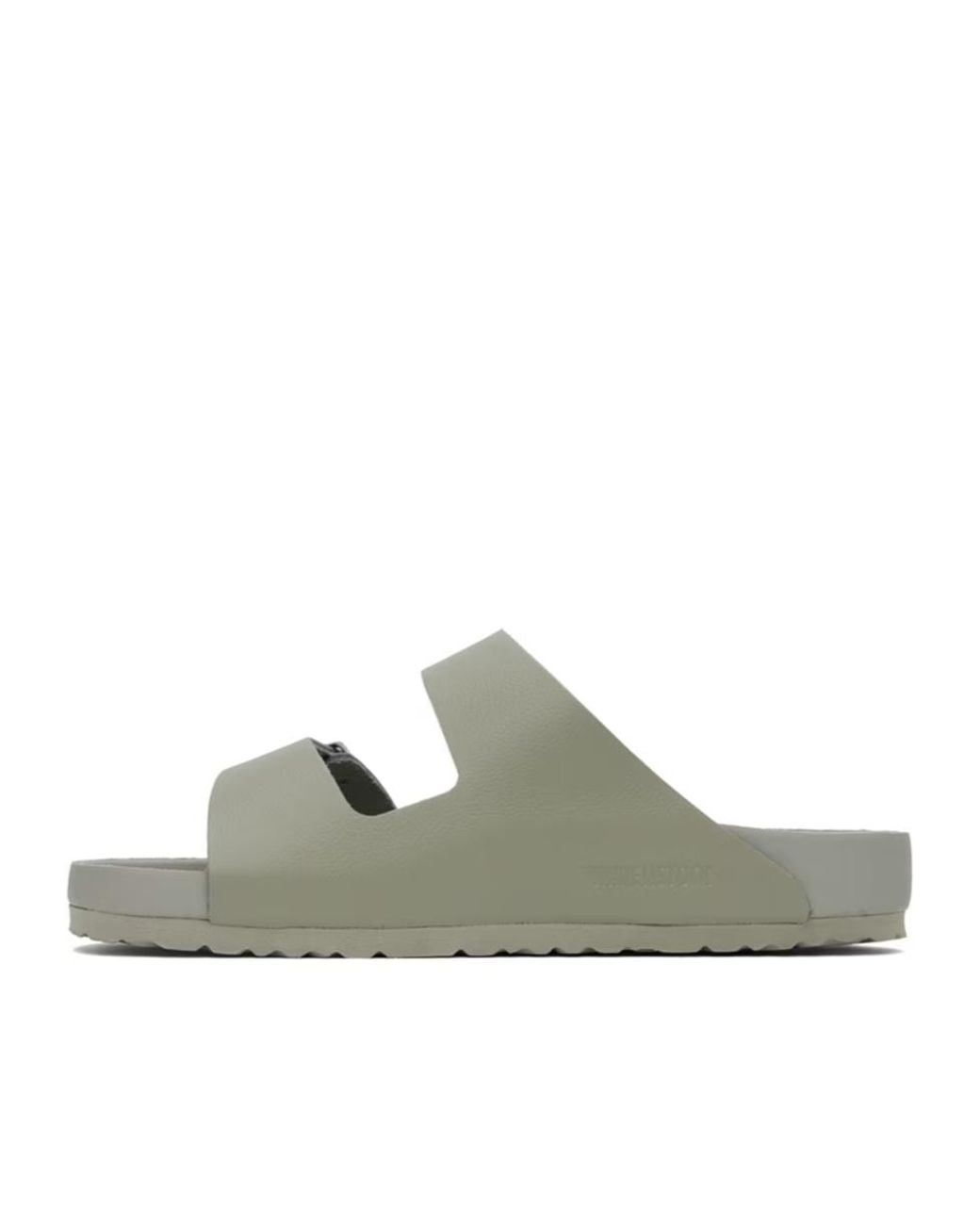 Birkenstock Green Arizona Double Buckle Slides for men