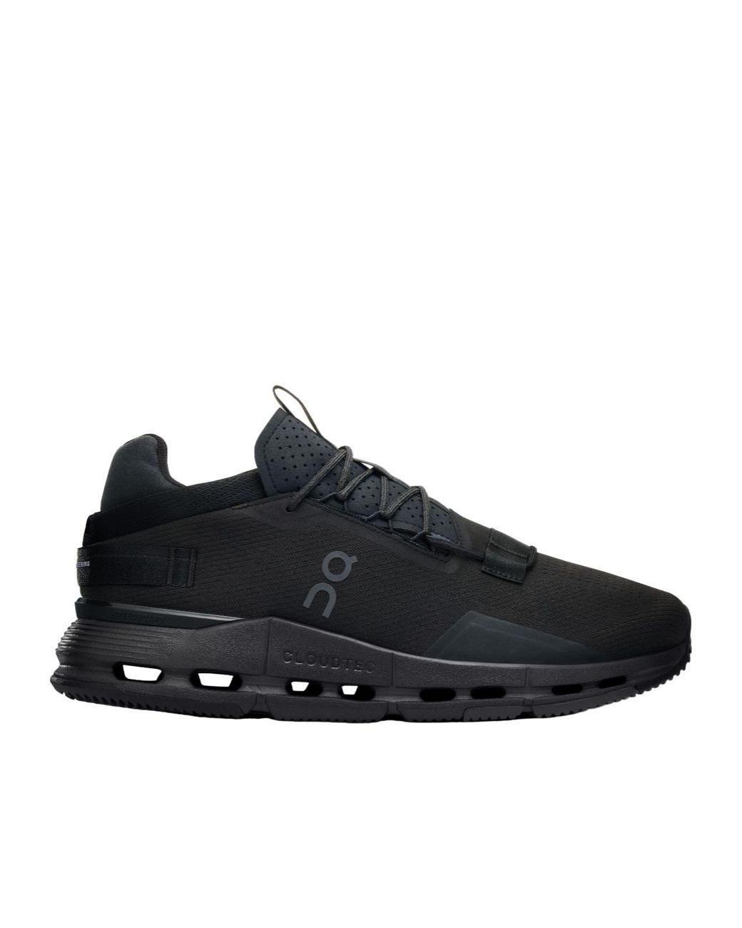 On Shoes Black Cloudnova 2 Lace-Up Sneakers for men