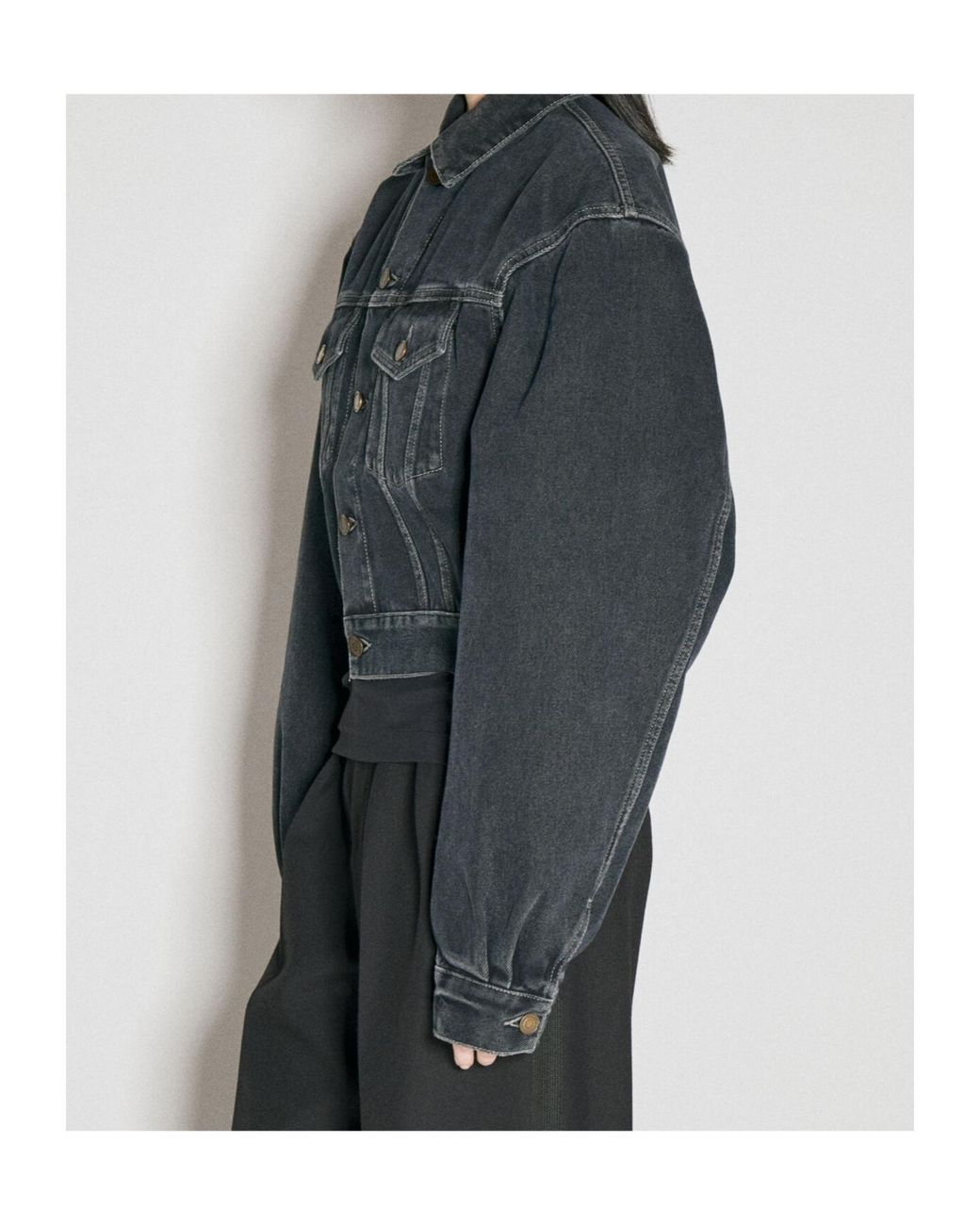 Saint Laurent Blue 80's Denim Jacket
