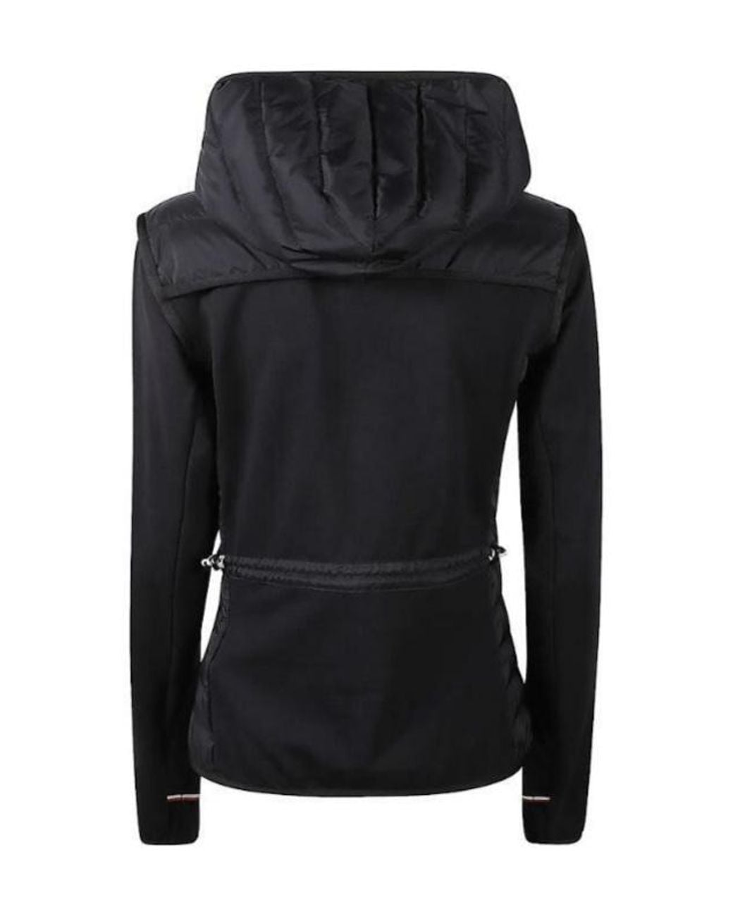 Moncler Black Grenoble Padded Zip-Up Hoodie