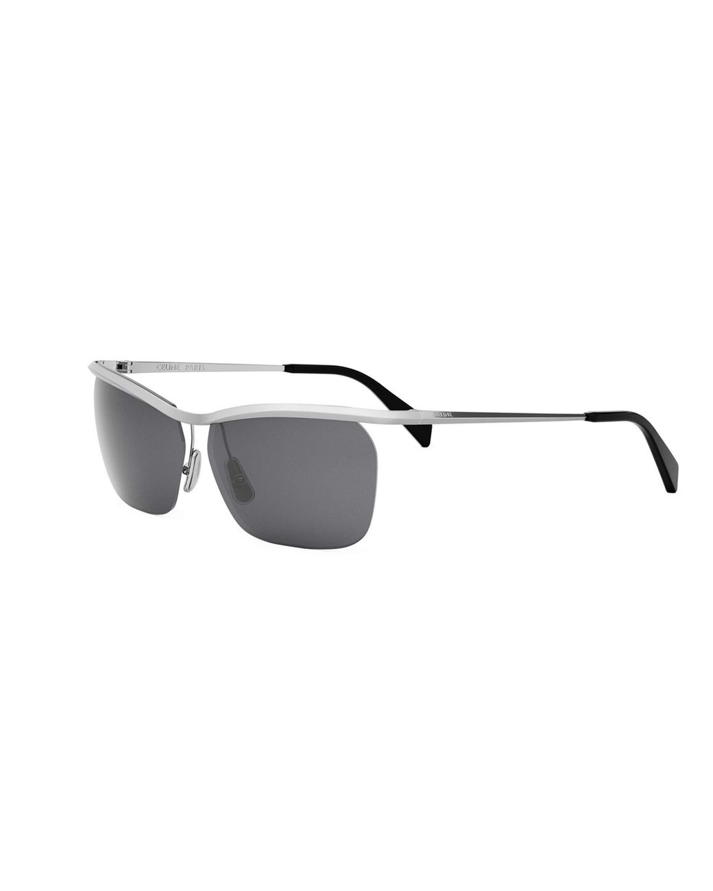 Céline White Logo Sunglasses