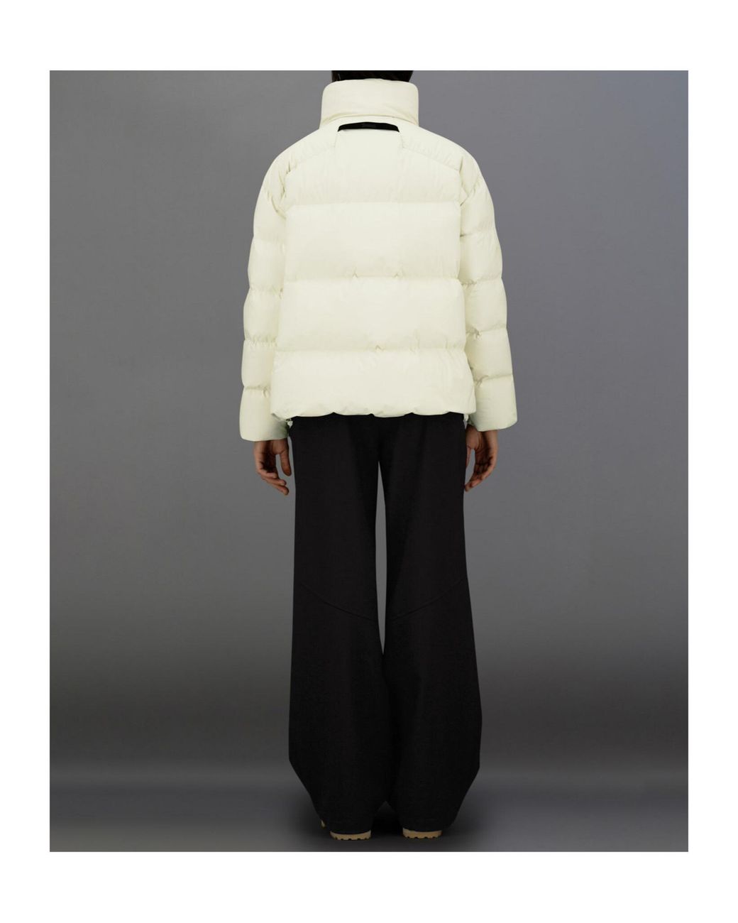 Herno White Laminar Belted Puffer Jacket