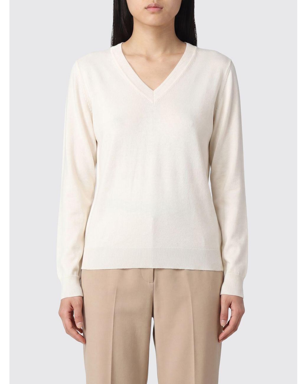 P.A.R.O.S.H. White Linfa26 Sweater