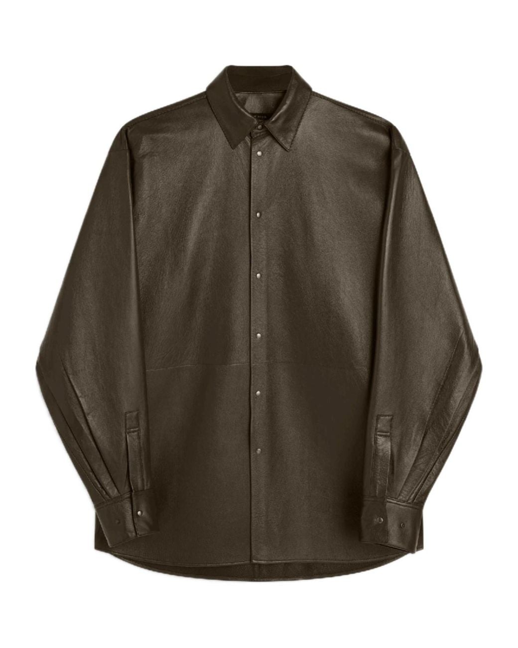 Phoebe Philo Green Leather Jacket And Shirt
