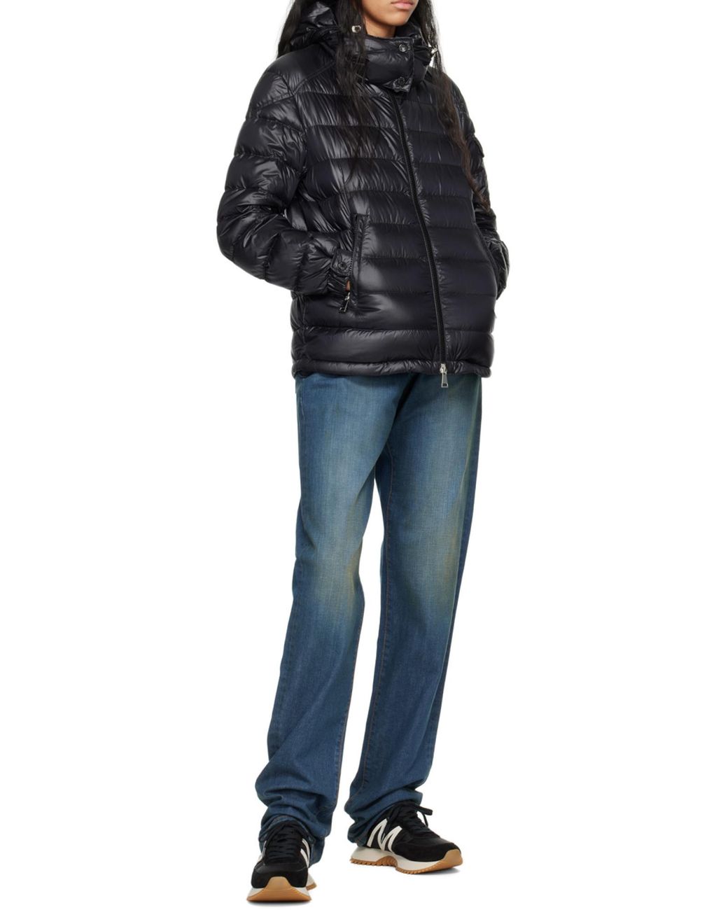 Moncler Blue Dalles Padded Jacket