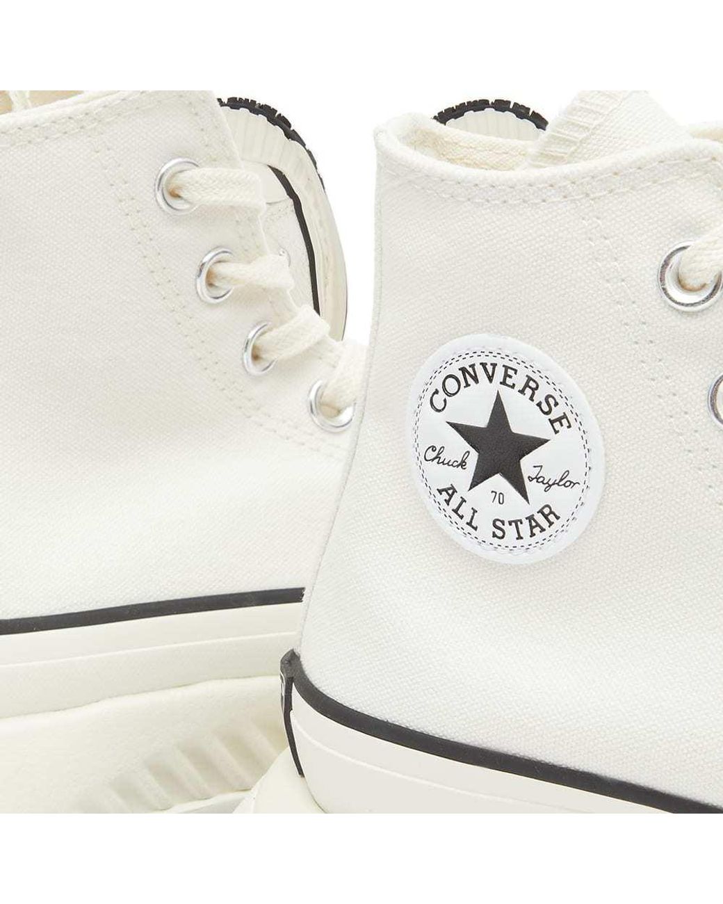 Converse White High-Top Casual Sneakers for men