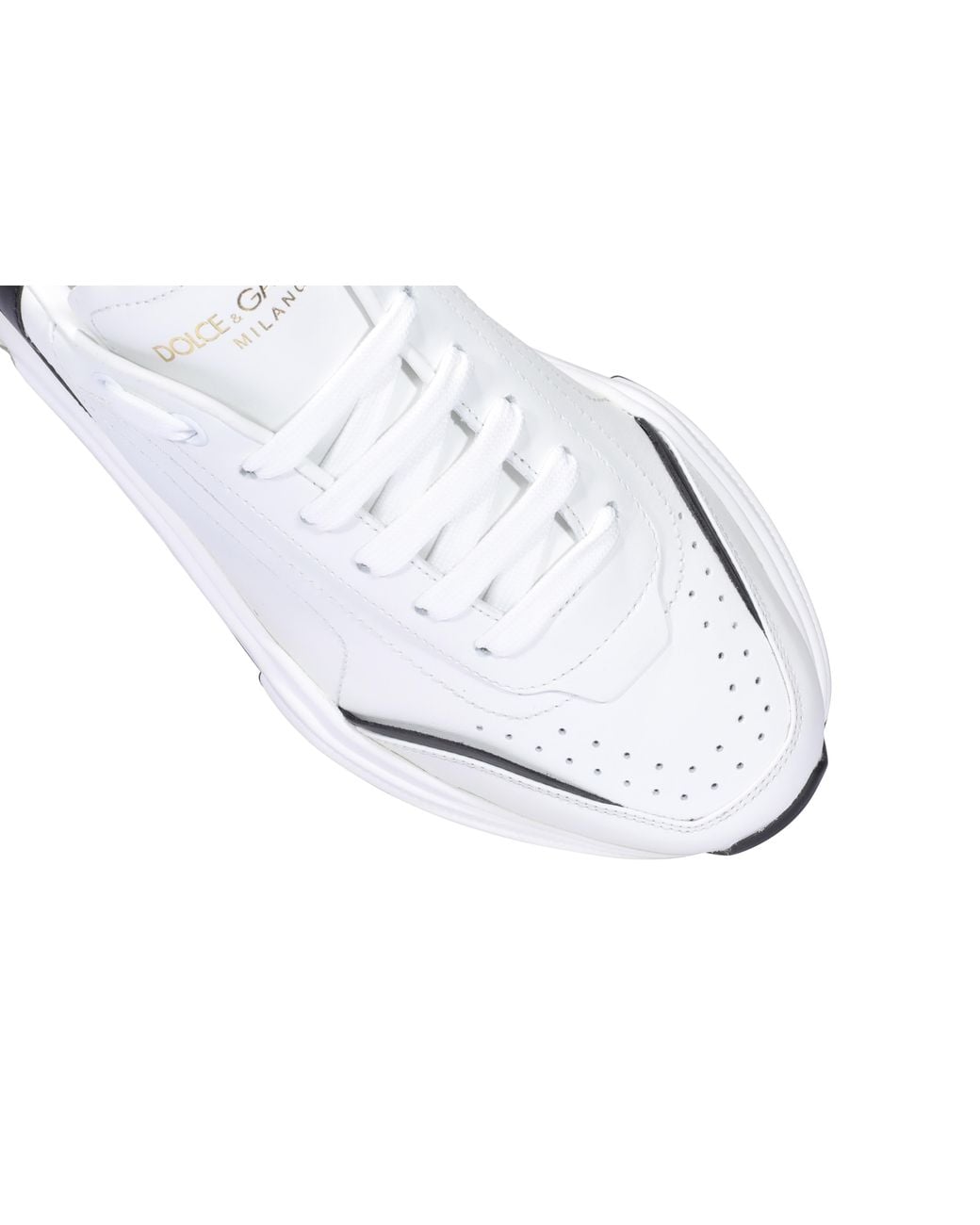 Dolce & Gabbana White Splicing Casual Sneakers for men