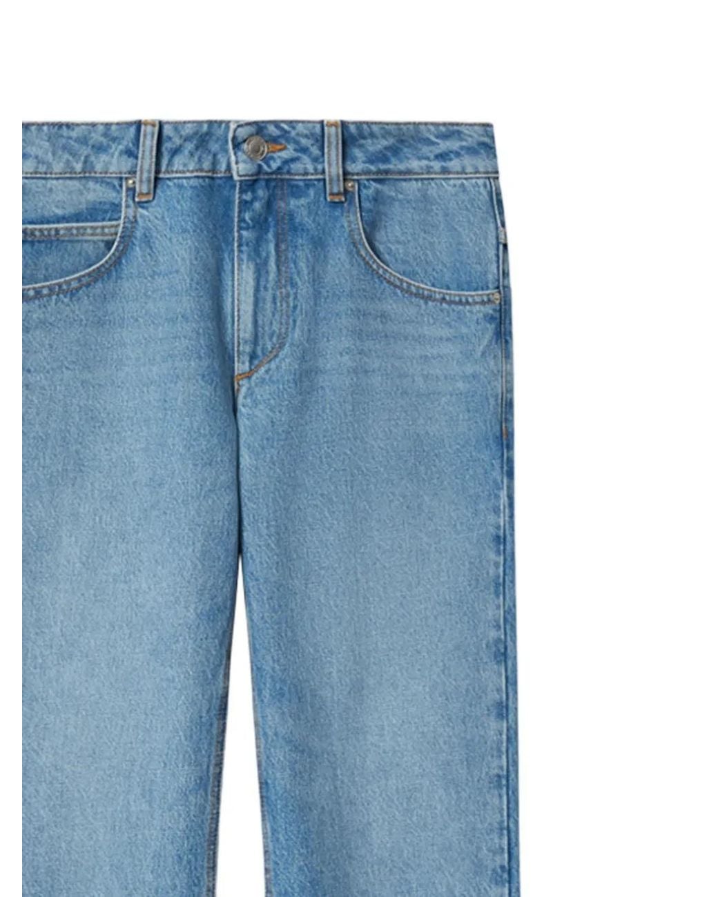 Isabel Marant Blue Ombela Jeans