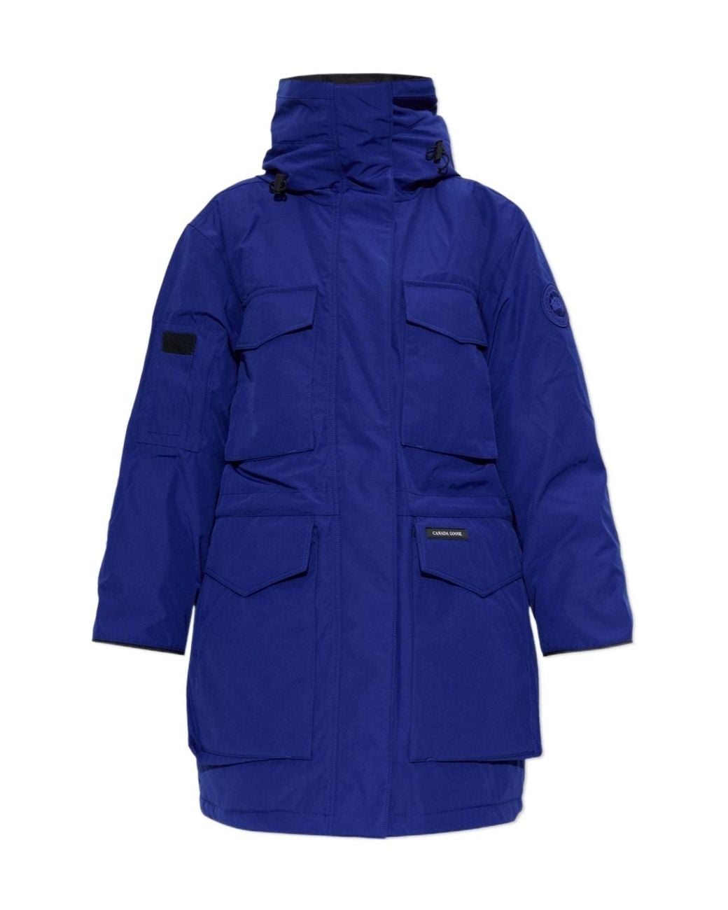 Canada Goose Blue Erie Hooded Down Jacket