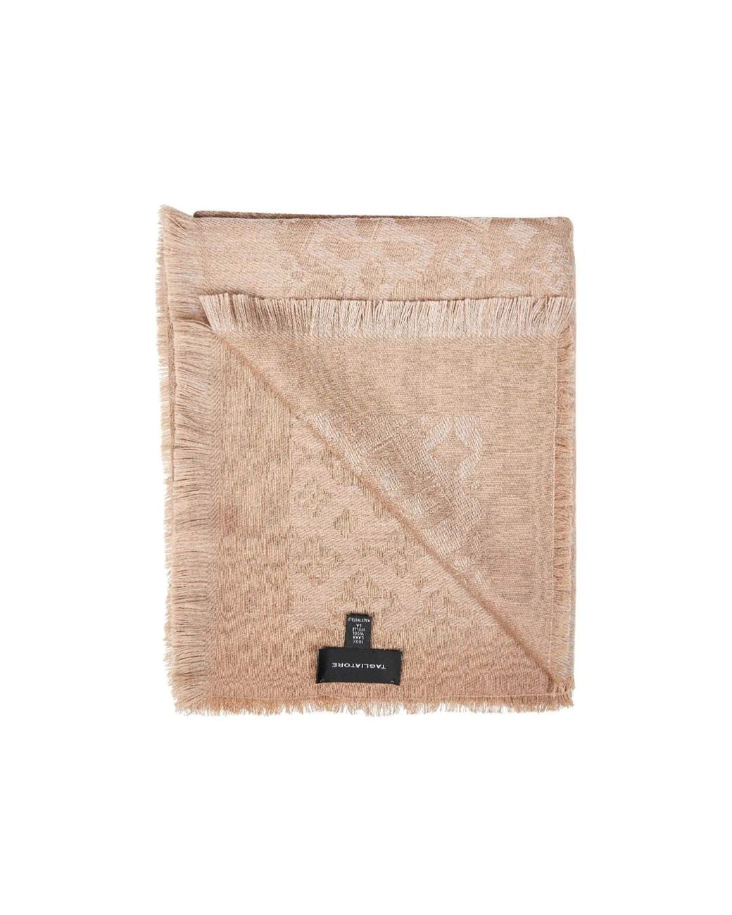 Tagliatore Natural Worn-Out Scarf for men