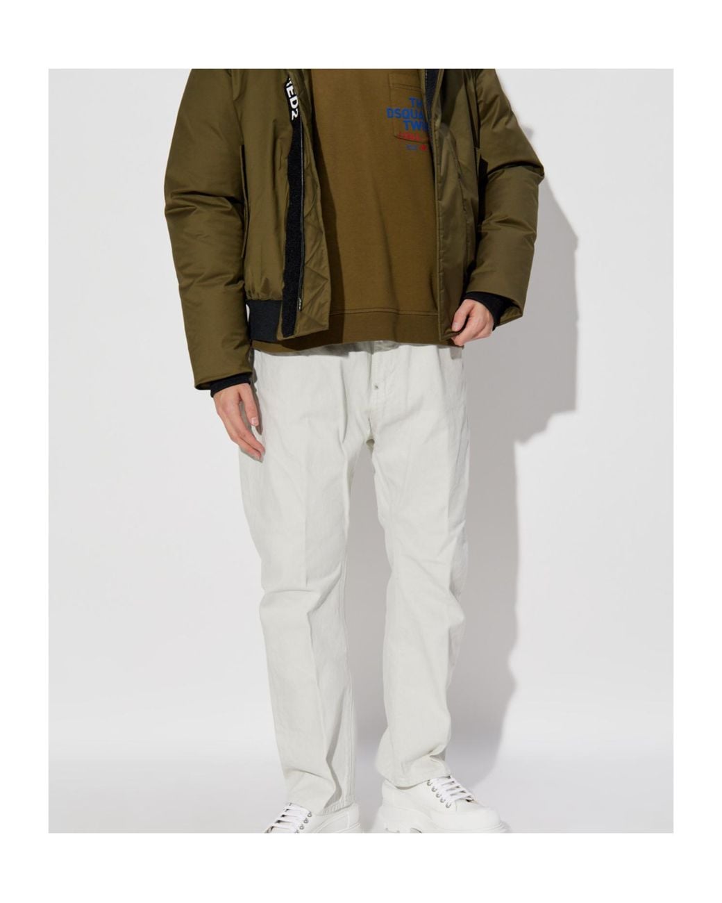 DSquared² White Icon New Generation London Bro Jeans for men