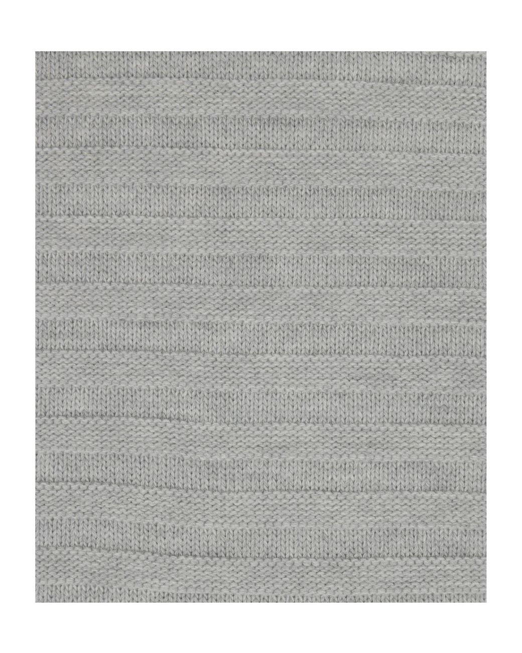 MM6 by Maison Margiela Gray Logo Patch Distressed Knitted Scarf