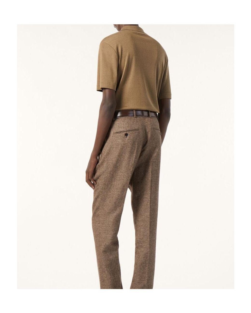 Loro Piana Brown Mazzorbo Polo Shirt for men