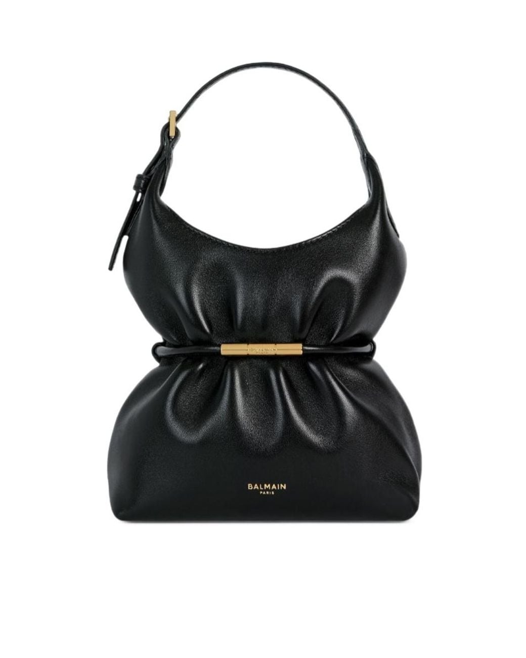 Balmain Black Sphynx Mini Shoulder Bag