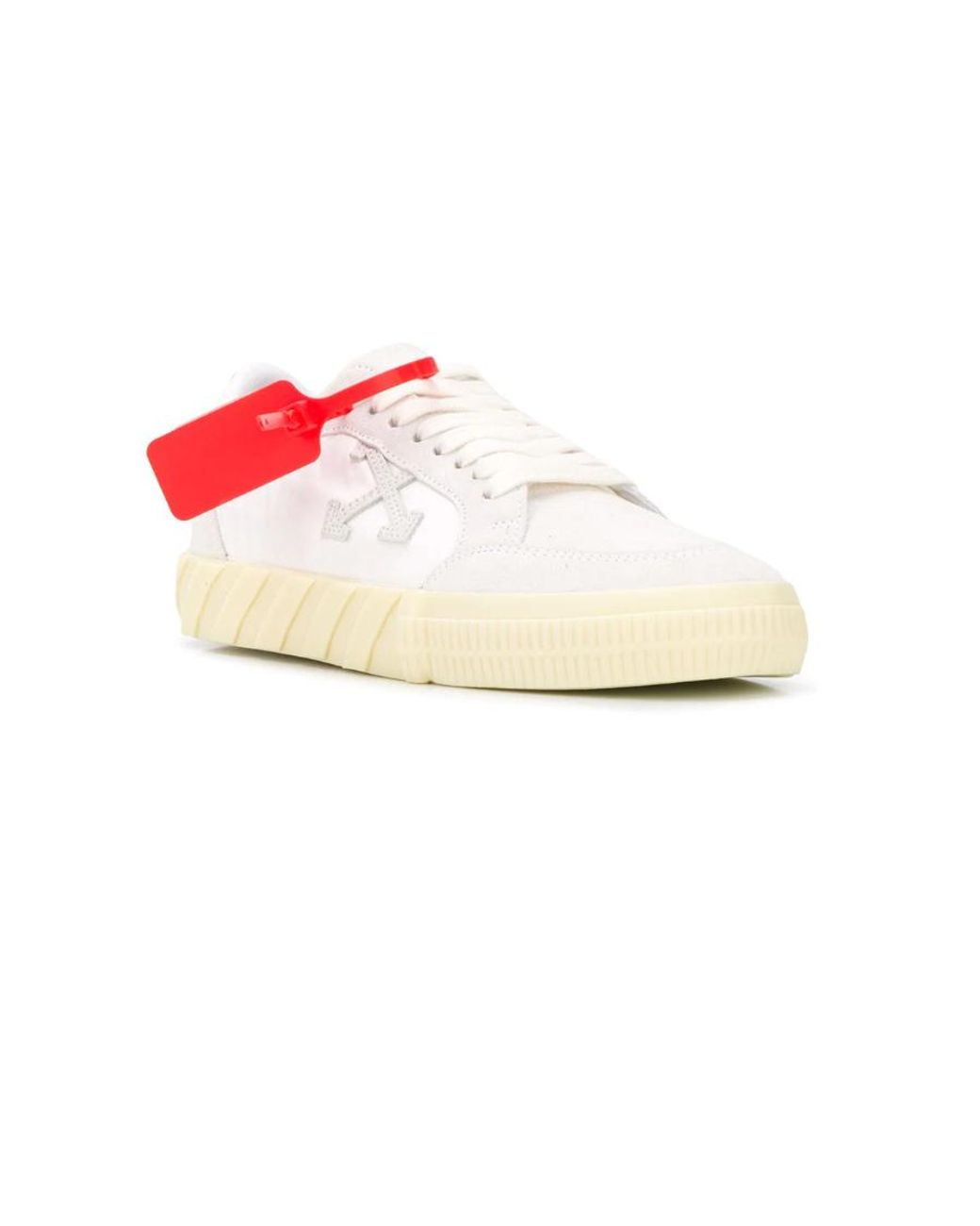 Off-White c/o Virgil Abloh Pink Vulcanized Low-Top Sneakers for men