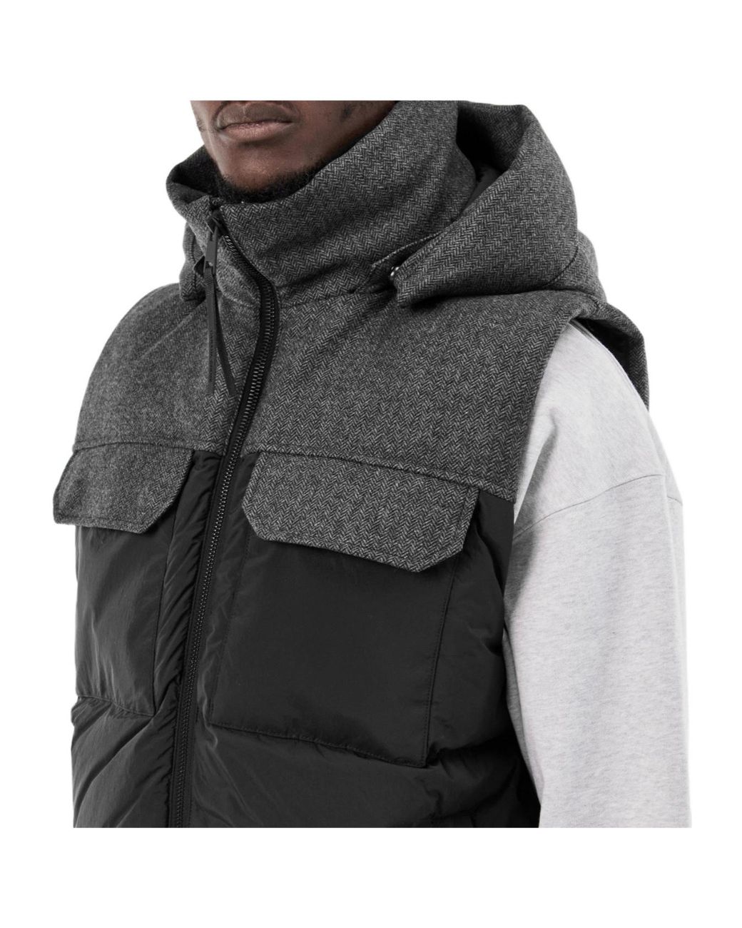 Canada Goose Black Fairview Weather Resistant Gilet for men
