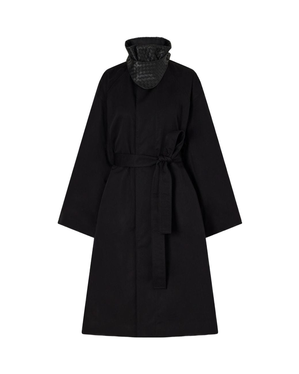 Bottega Veneta Black Trench Coat
