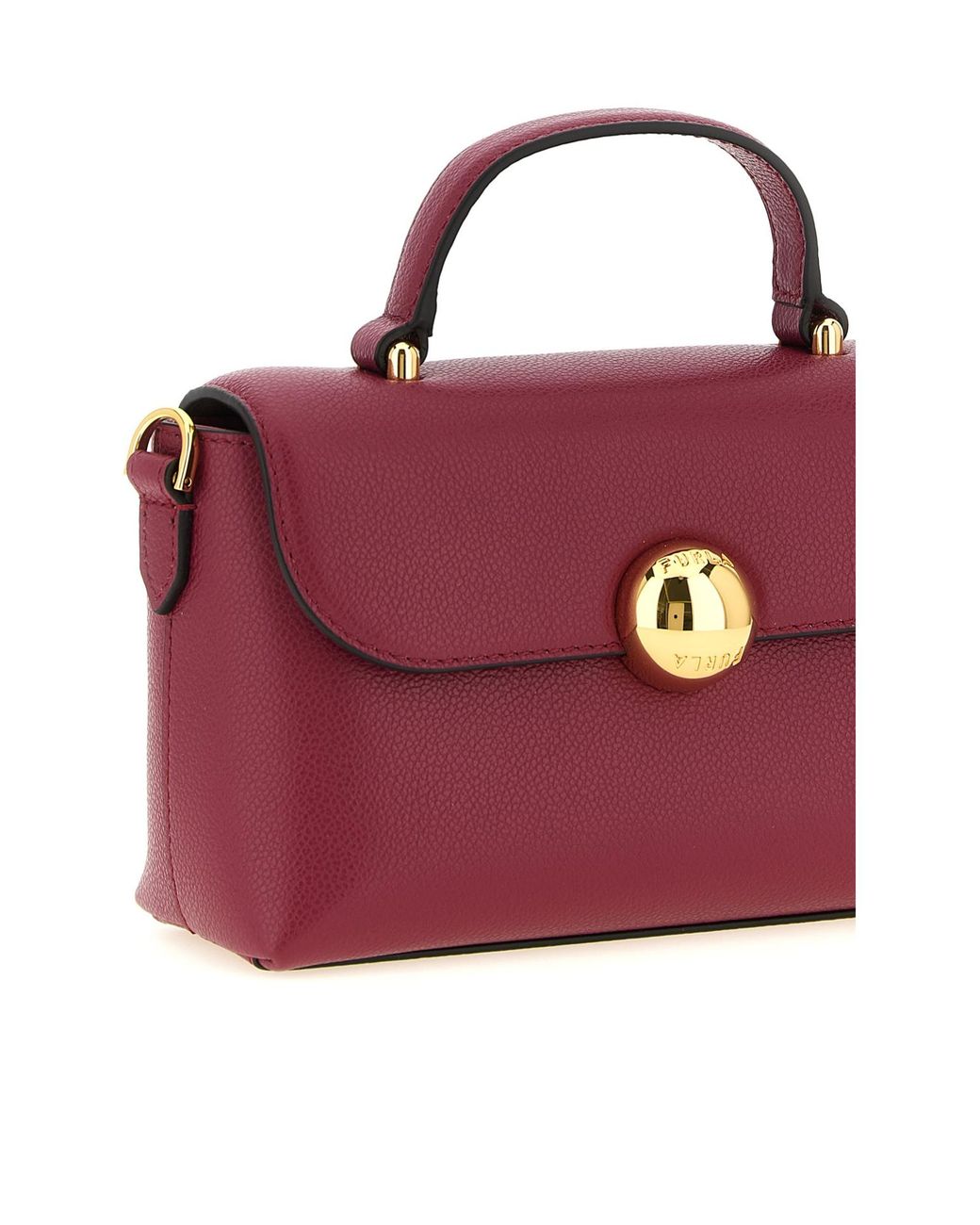 Furla Purple Moonlight Top Handle Bag