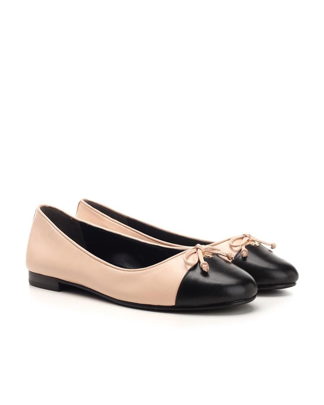 Tory Burch Natural Ballet Flats Scarpe Basse Rose