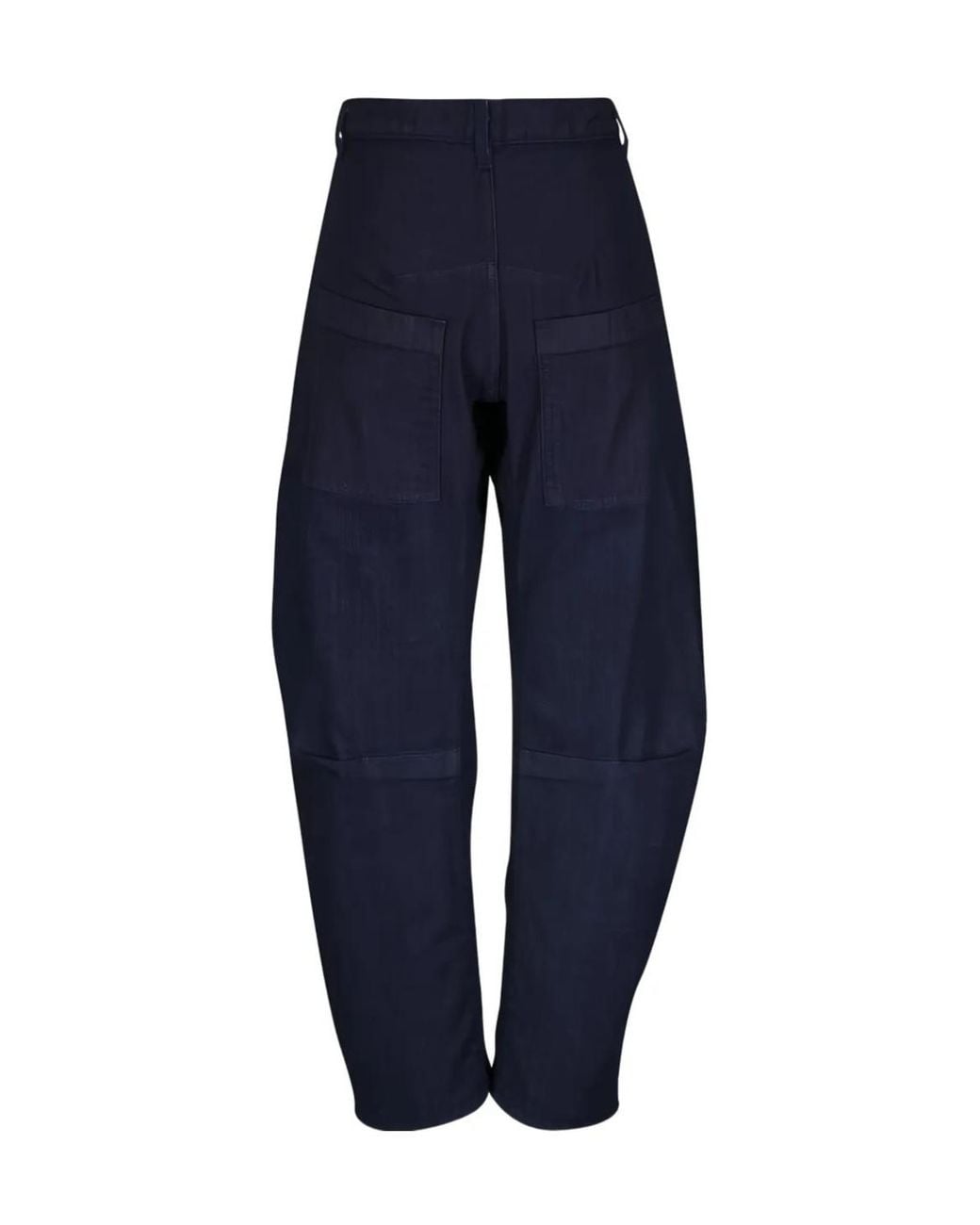 Nili Lotan Blue Shon Double-Pocket Jeans
