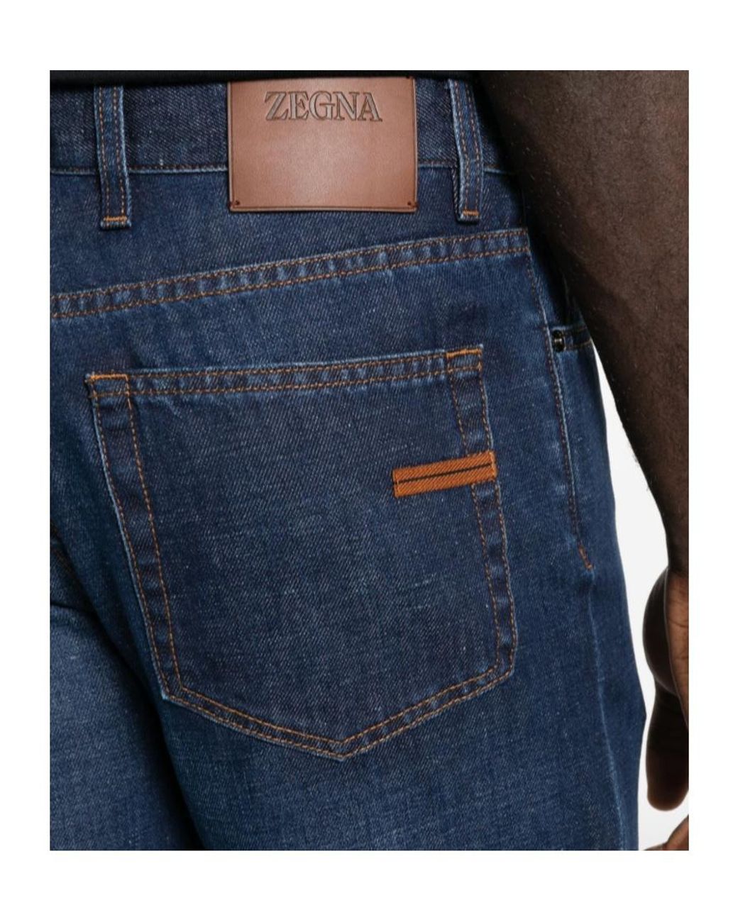 Zegna Blue City Jeans for men
