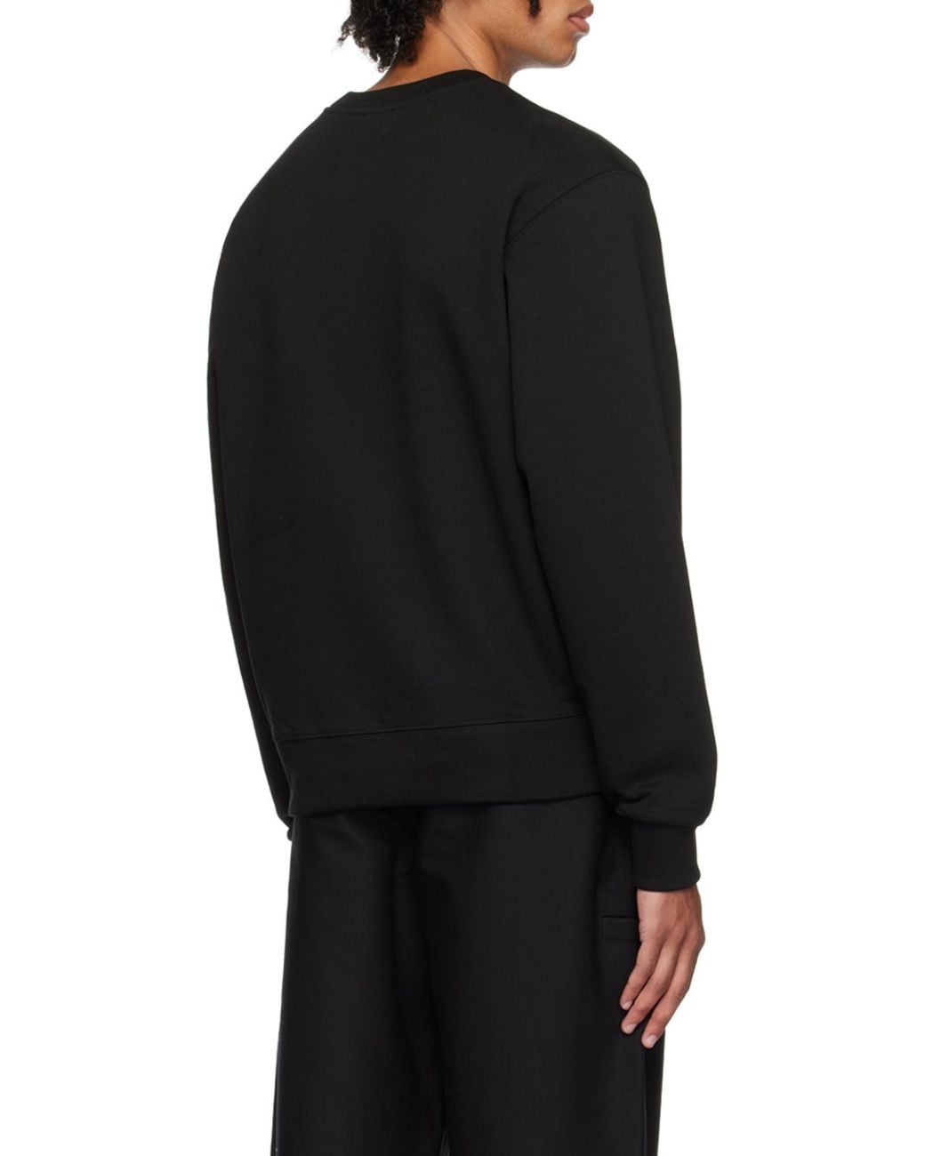 KENZO Black Star Tiger Embroidered Sweatshirt for men