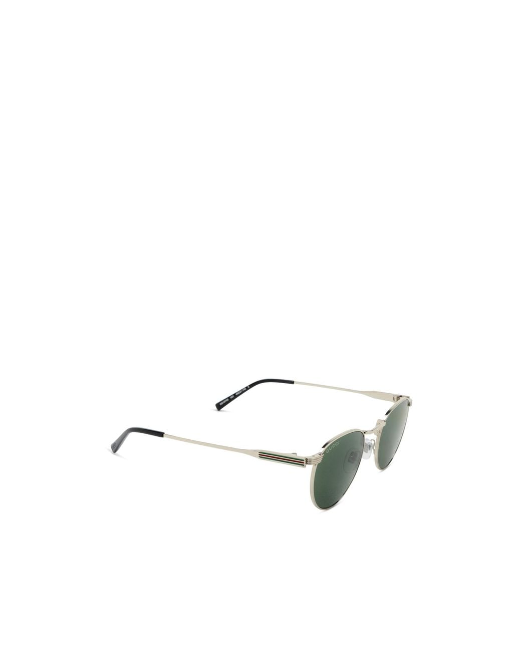 Gucci Green Eyewear Pilot Frame Sunglasses for men