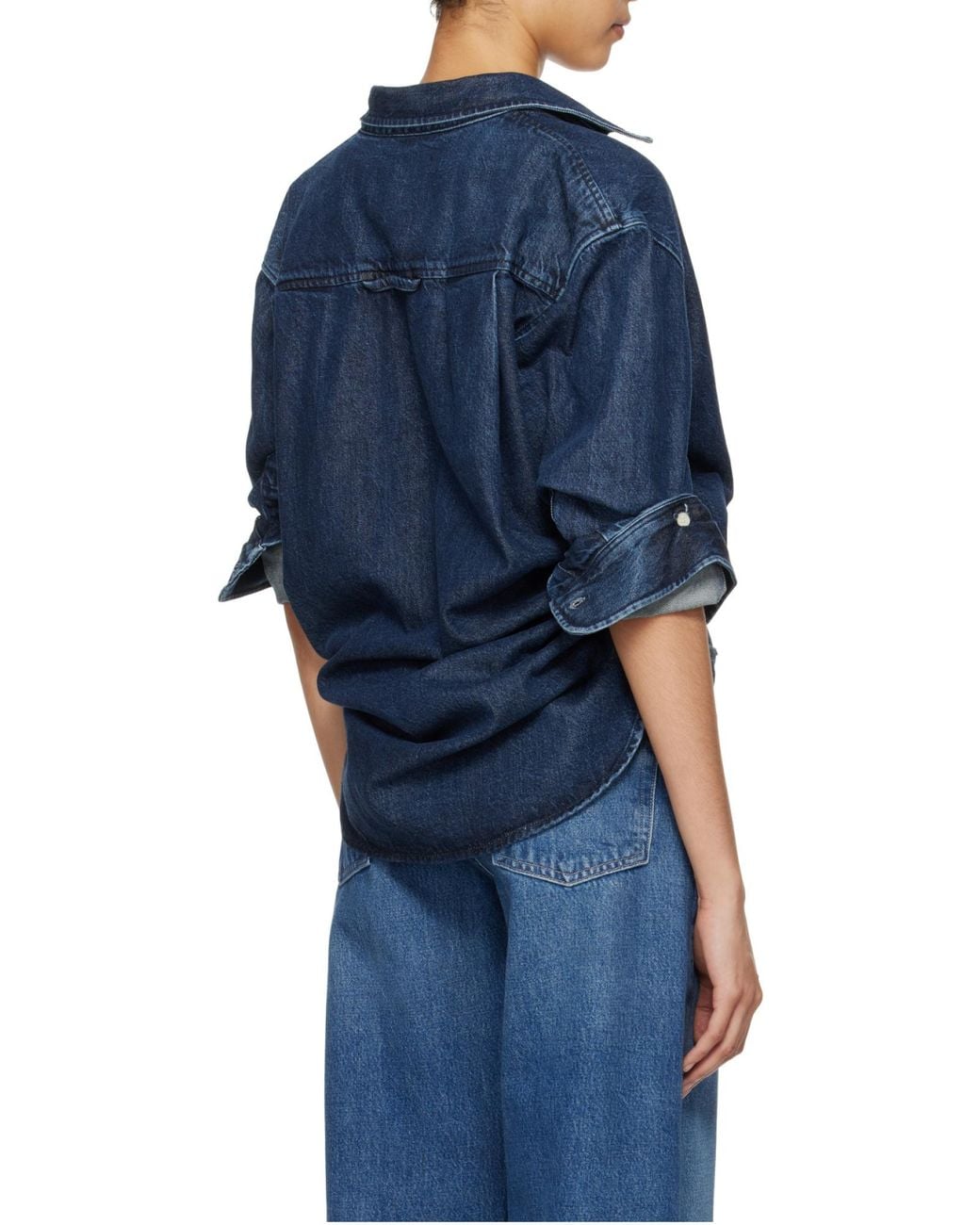 Citizens of Humanity Blue Kayla Denim Button-Up Shirt