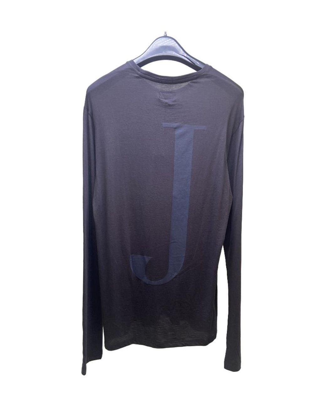 Armani Jeans Blue Logo T-Shirt With Round Neck for men