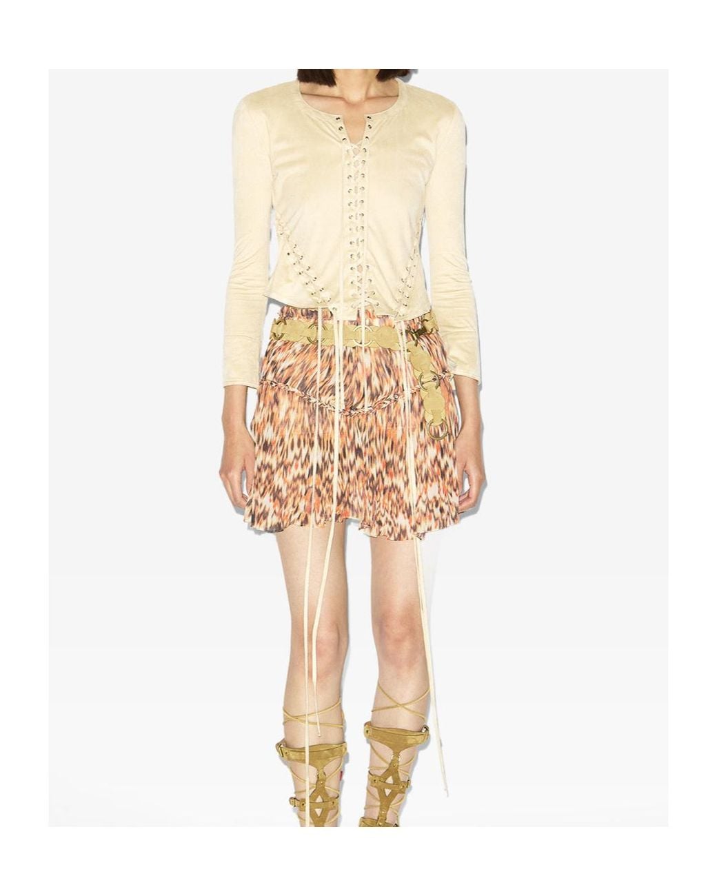 Isabel Marant Natural Seatle Top
