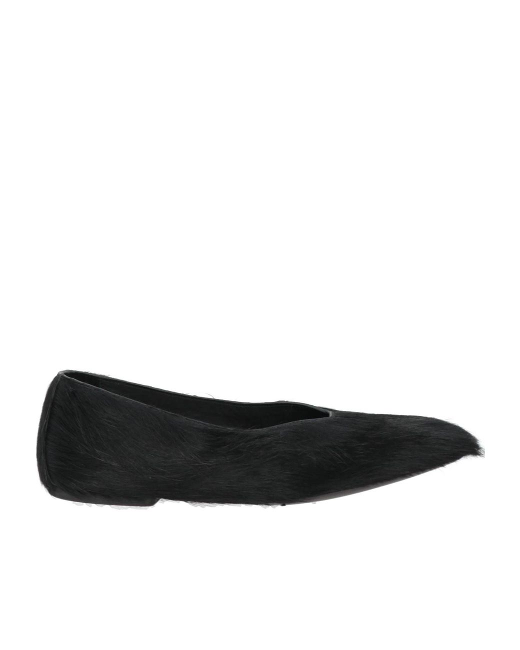 Rick Owens Black Ballet Flats