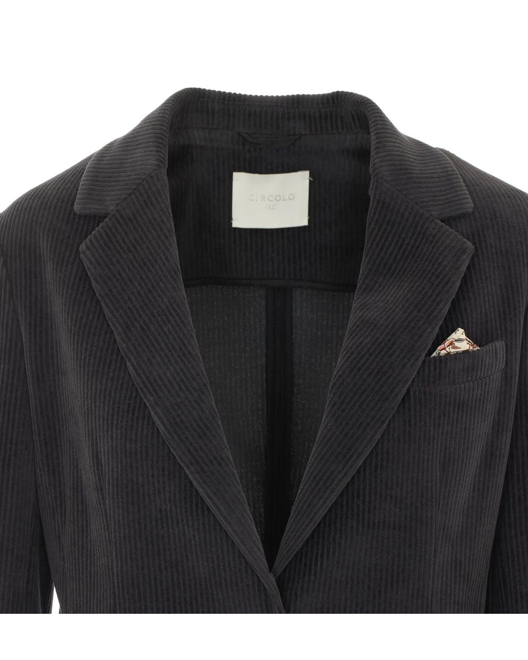 Circolo 1901 Black Single-Breasted Blazer