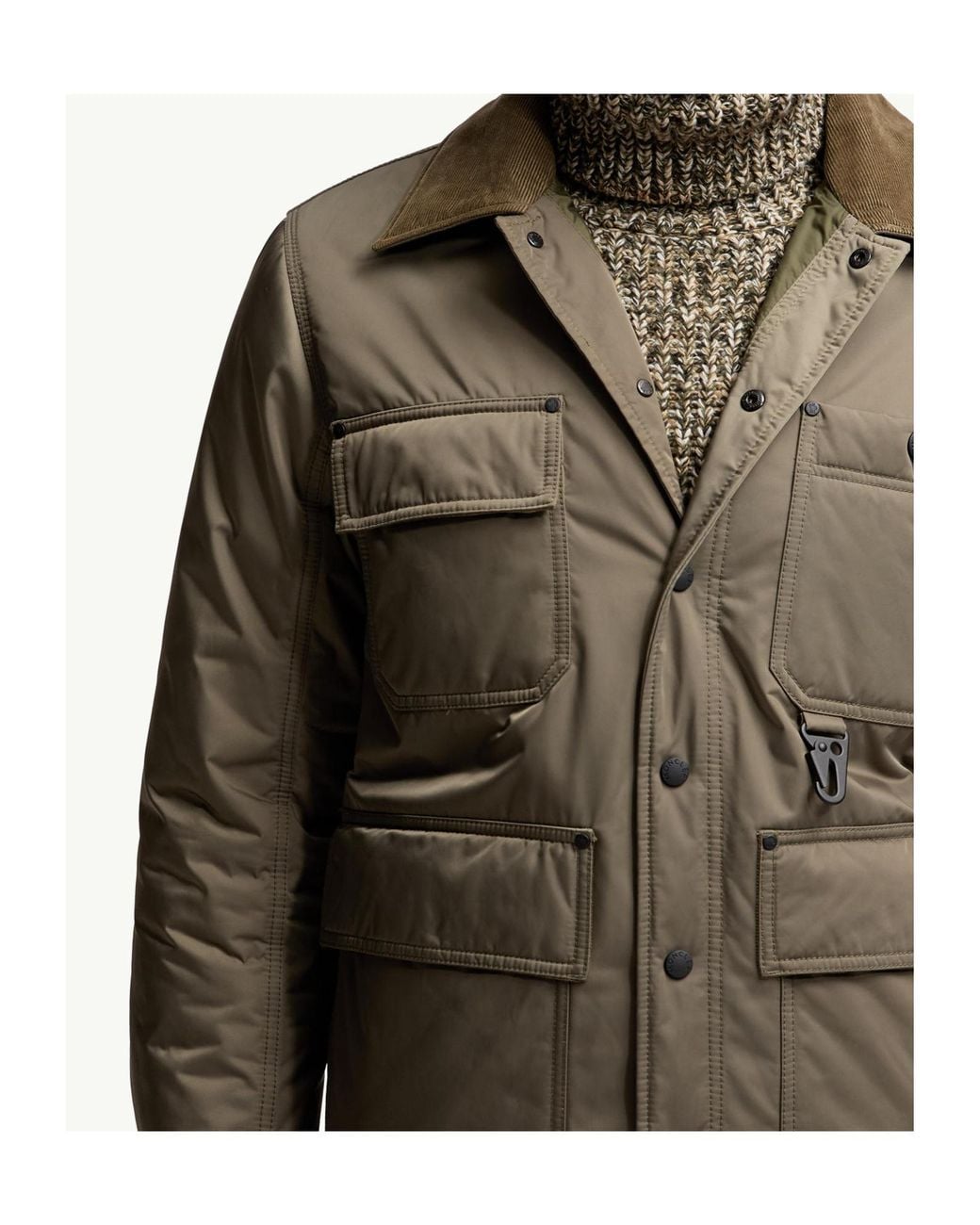 Moncler Multicolor Grenoble Waterton Down Field Jacket for men