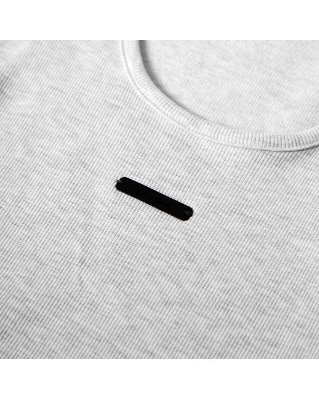 Fear Of God Gray Ribbed Tank Top