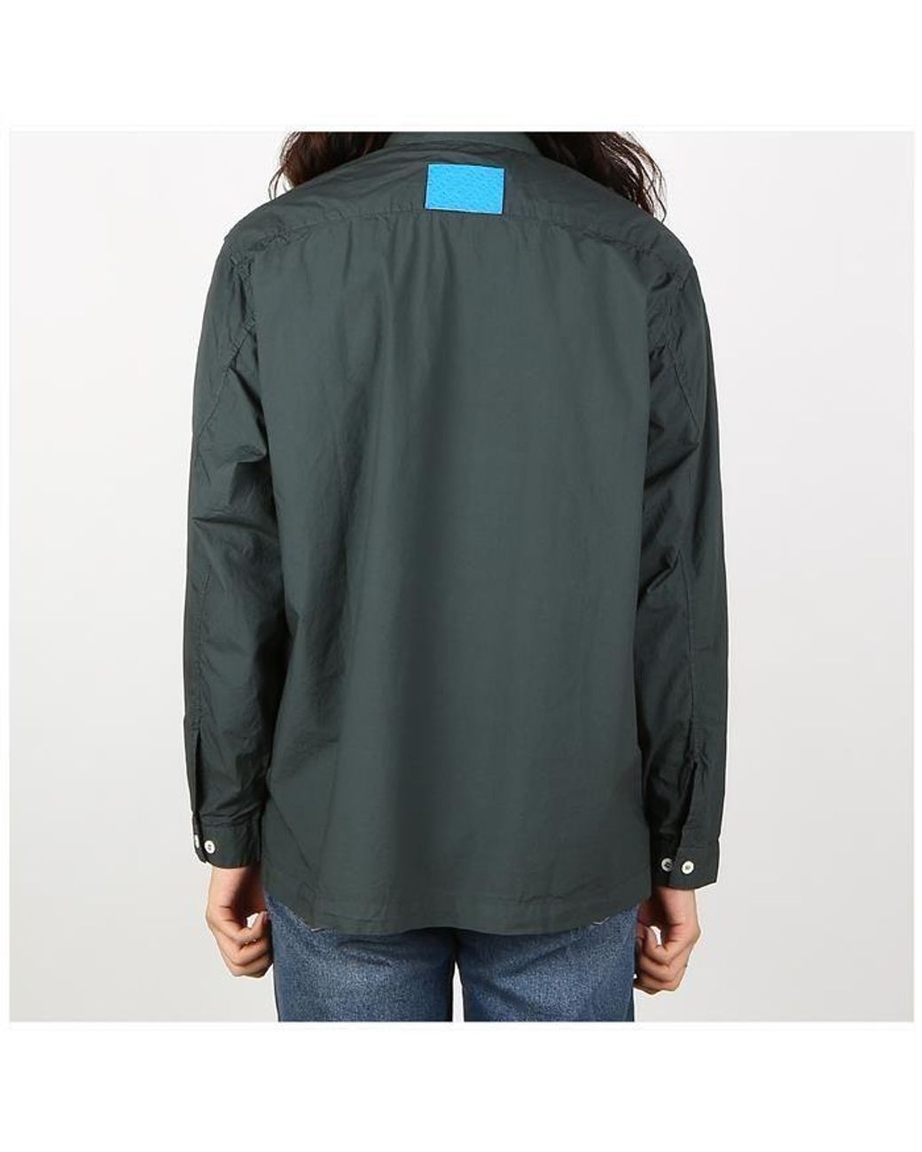 Sunnei Green Long Sleeve Shirt for men