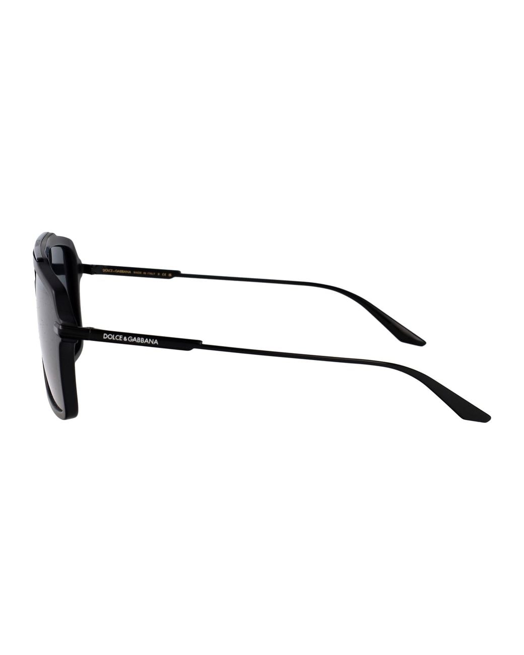 Dolce & Gabbana Black Eyewear Aviator Sunglasses for men