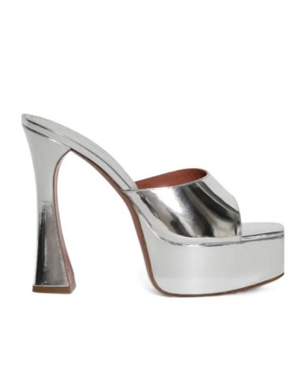 AMINA MUADDI White Dalida Plateau Sandals