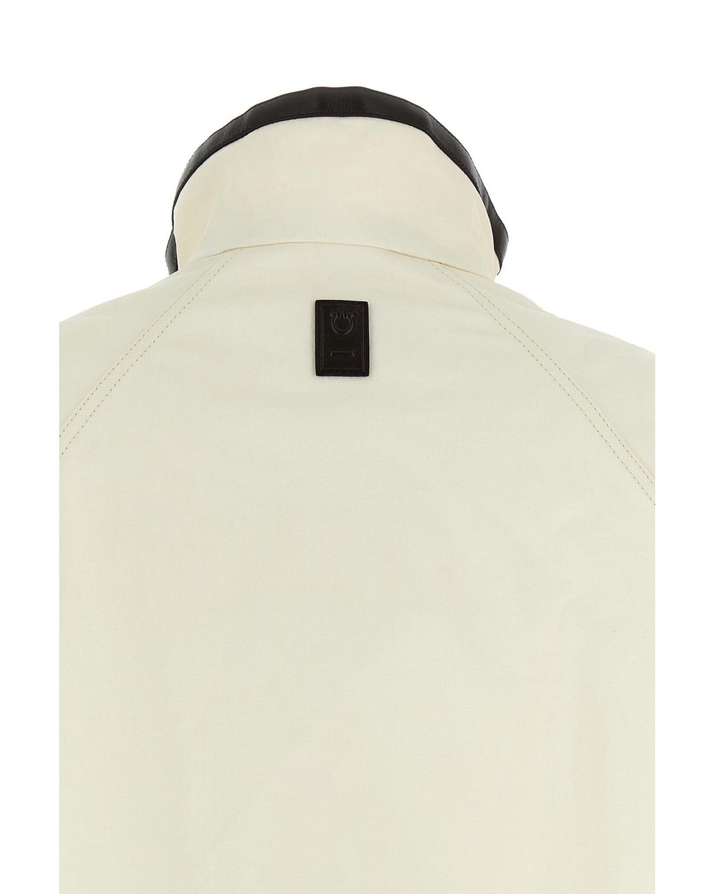 Ferragamo White Button-Fastening Jacket