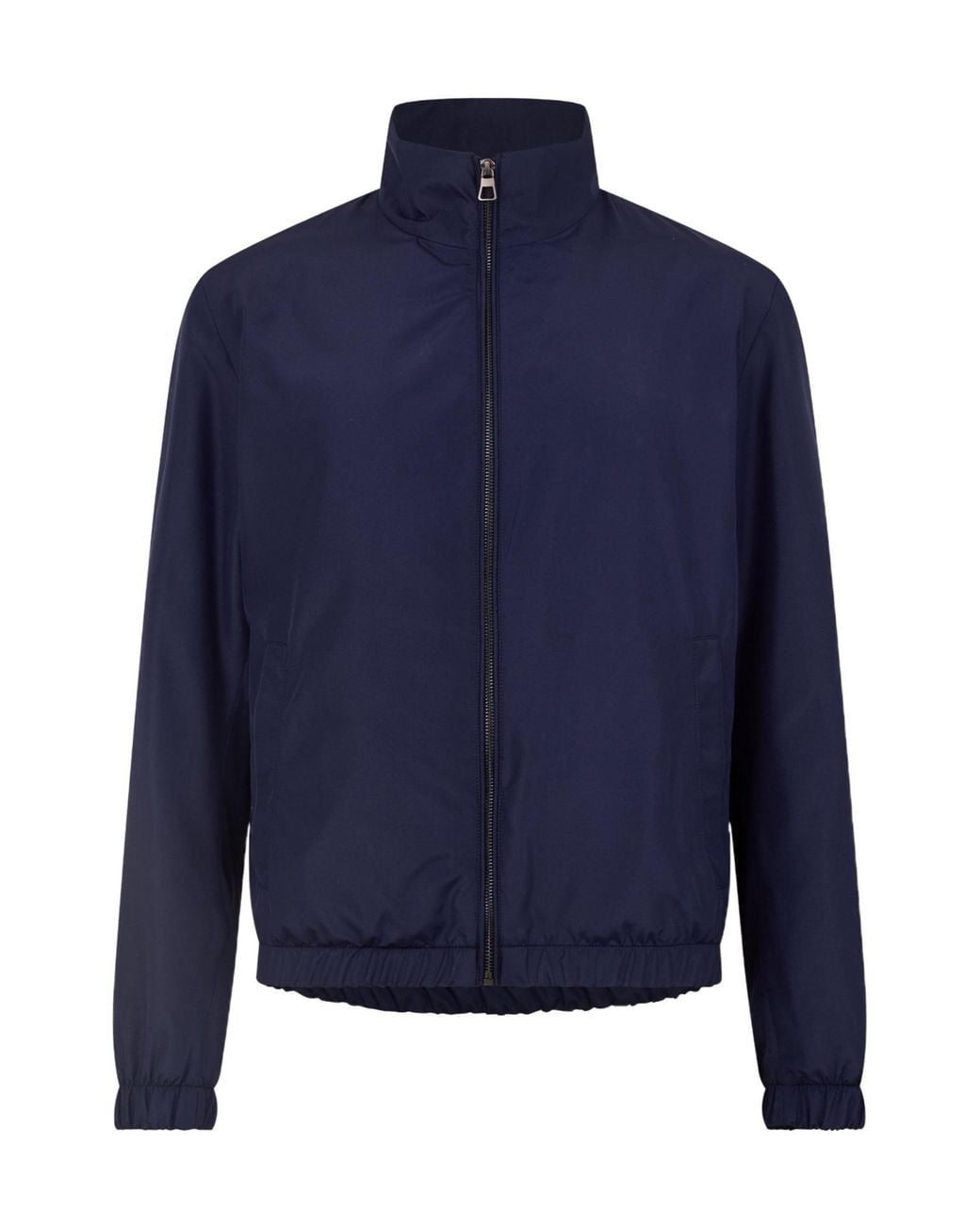 Boss Blue Minimalist Casual Jacket for men