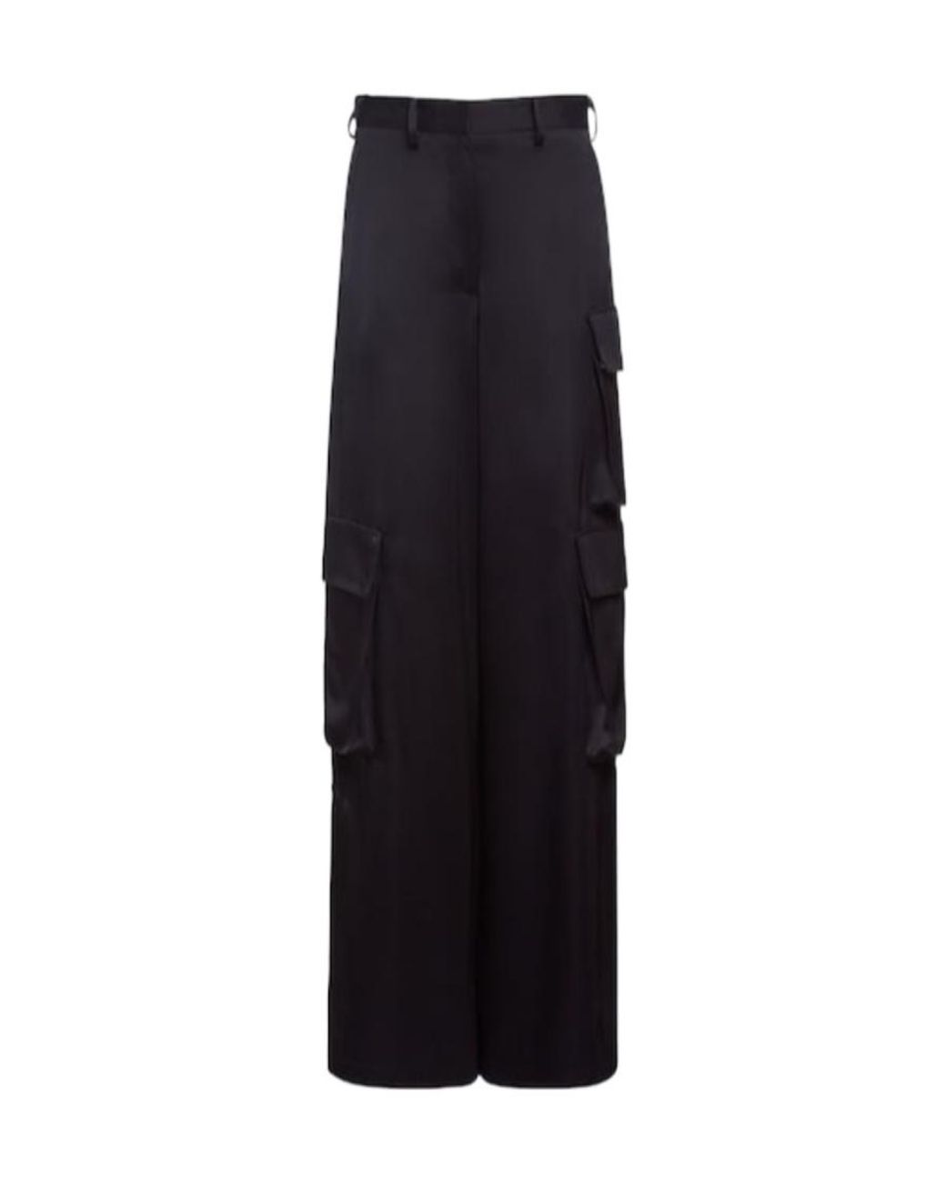 Versace Black Work Casual Pants