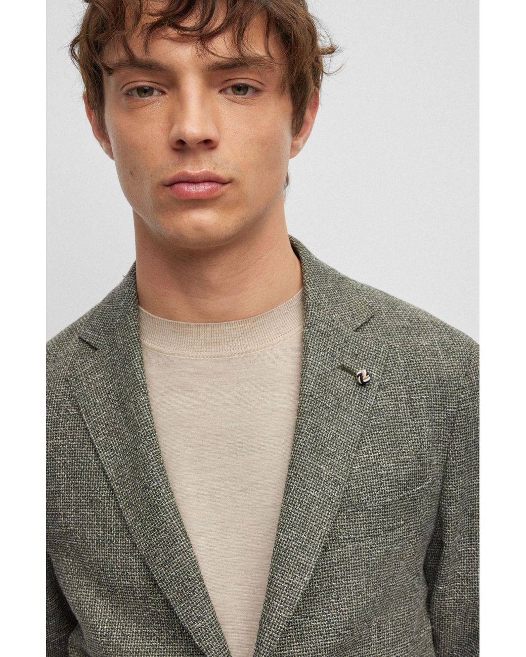 Boss Green Long-Sleeve Blazer for men