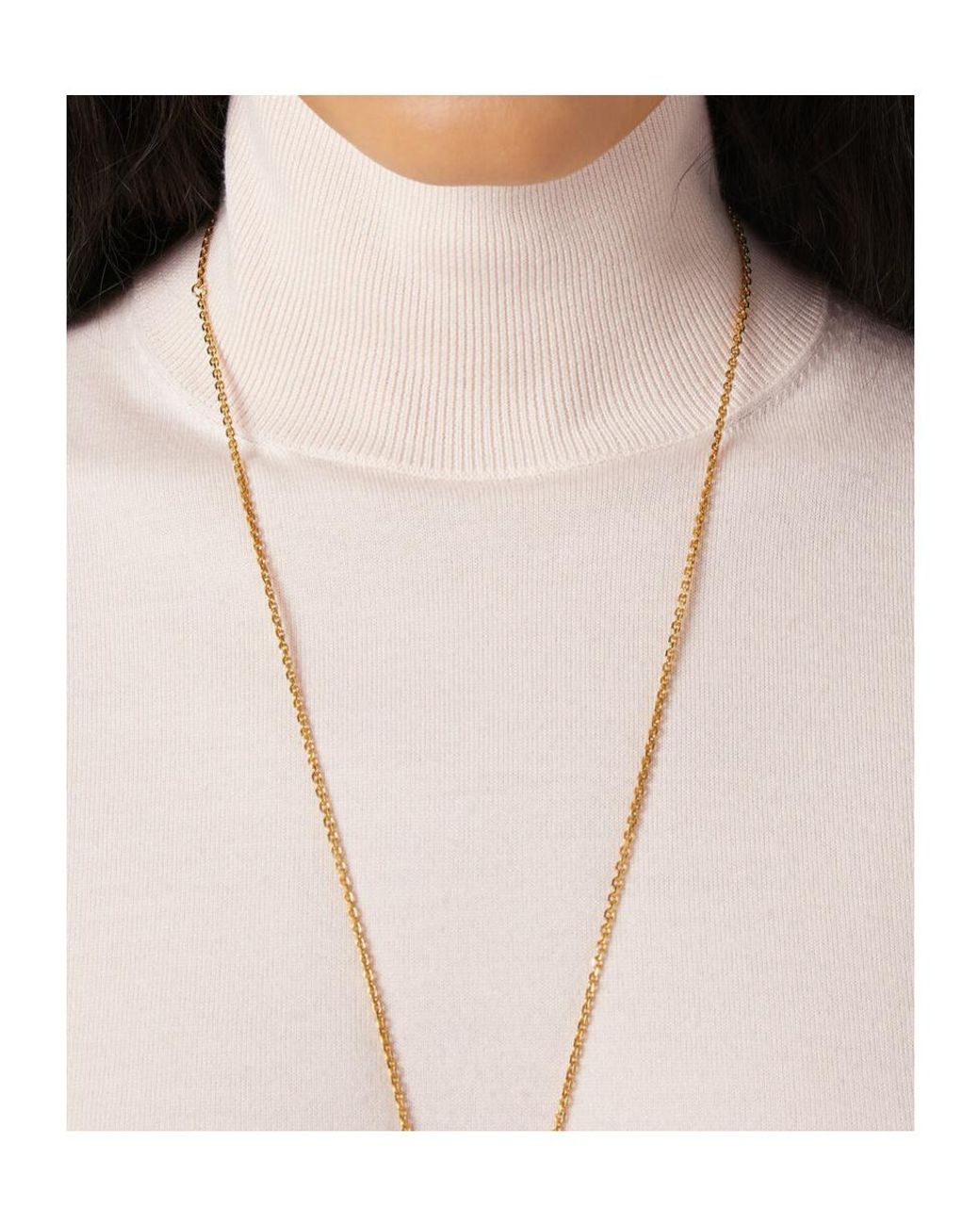 Loro Piana Natural Short-Sleeved Turtleneck Sweater
