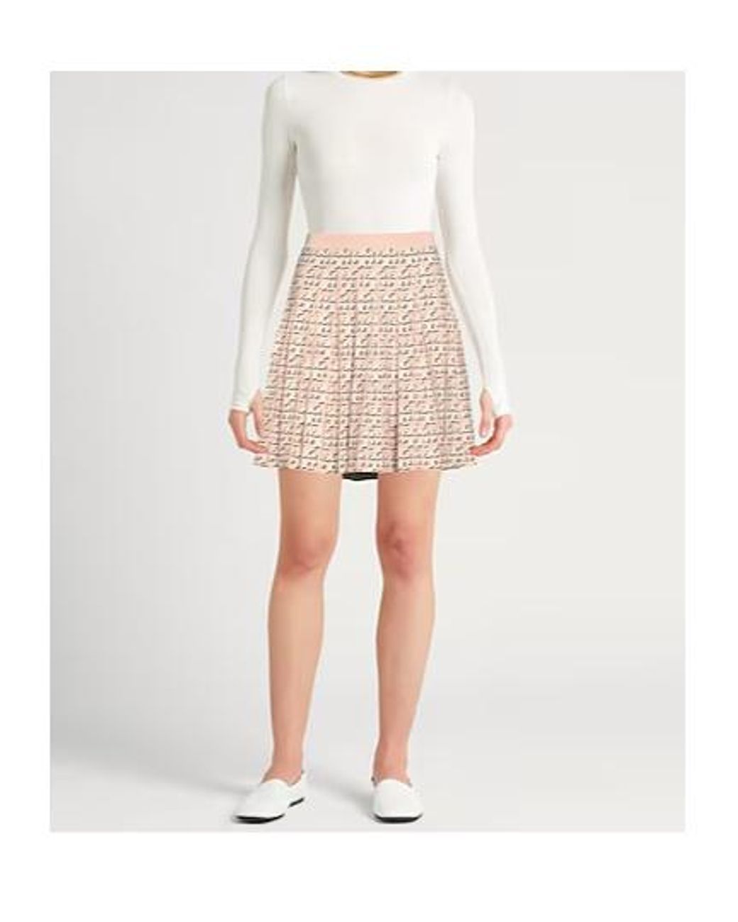 Tory Burch Natural Mini Skirts