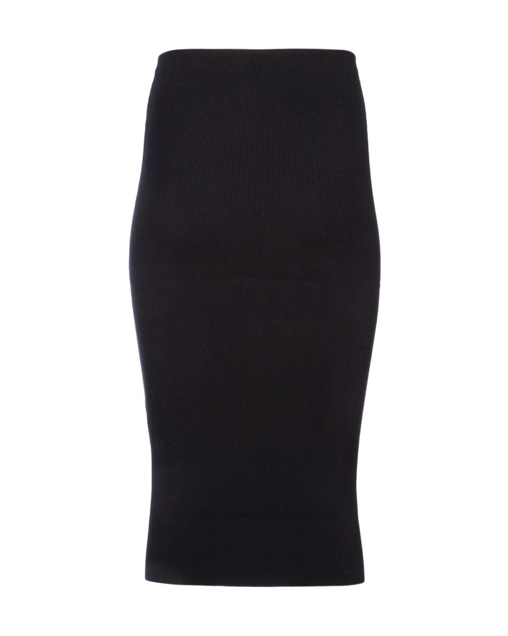 Céline Black Logo Skirt