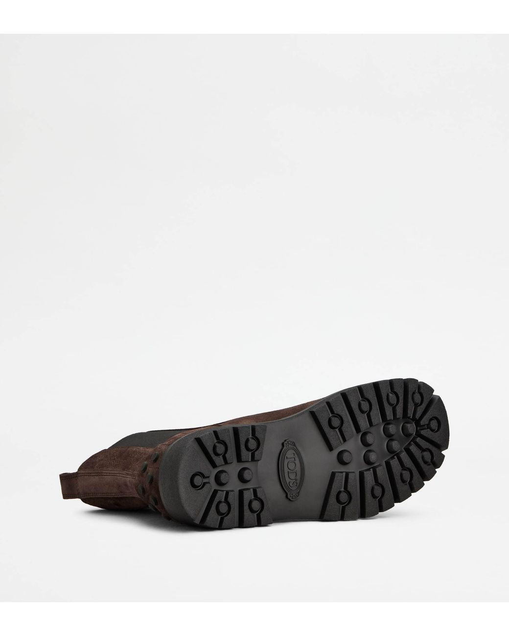 Tod's Brown Lug Sole Chelsea Boots