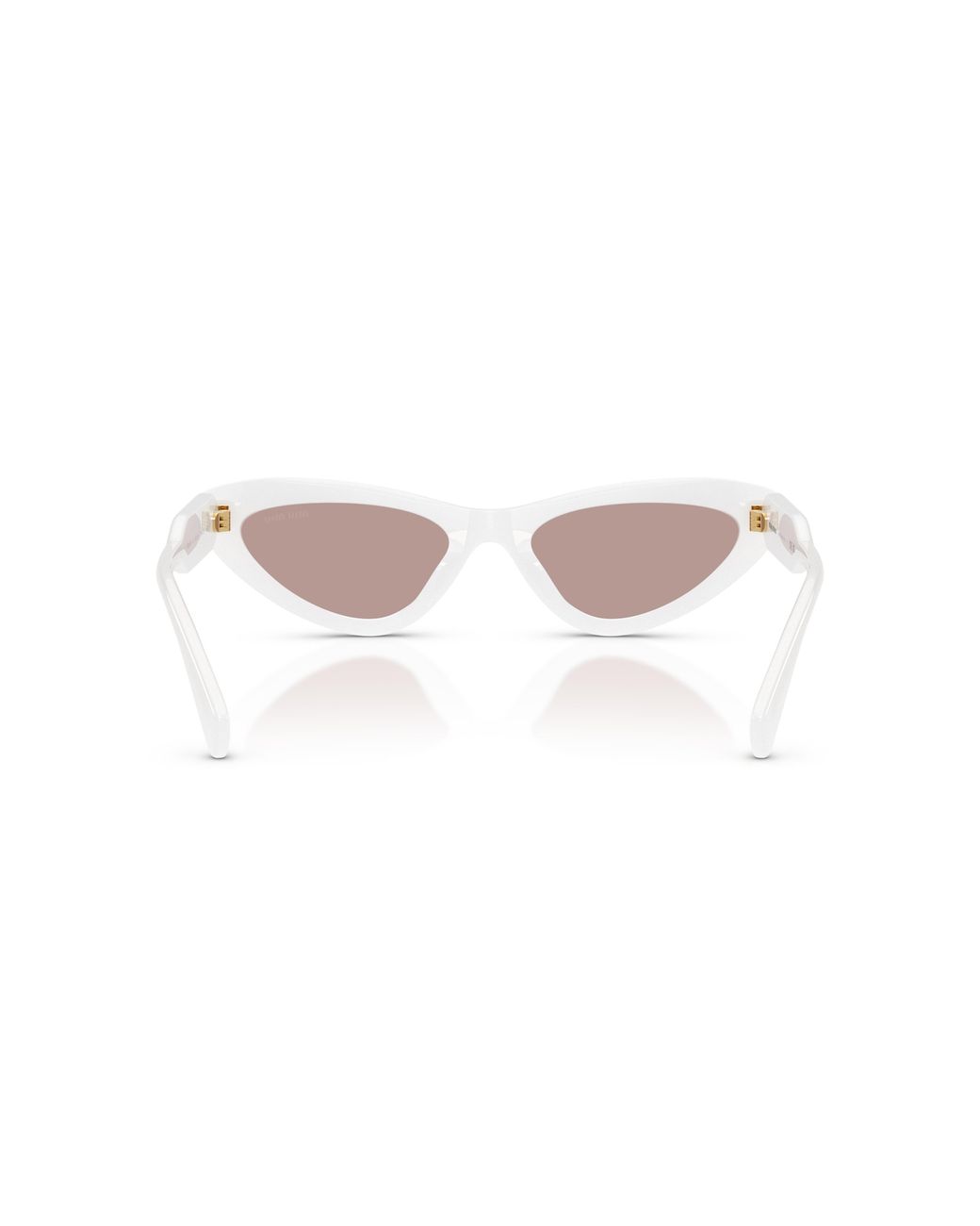 Miu Miu Pink Eyewear Cat Eye Frame Sunglasses