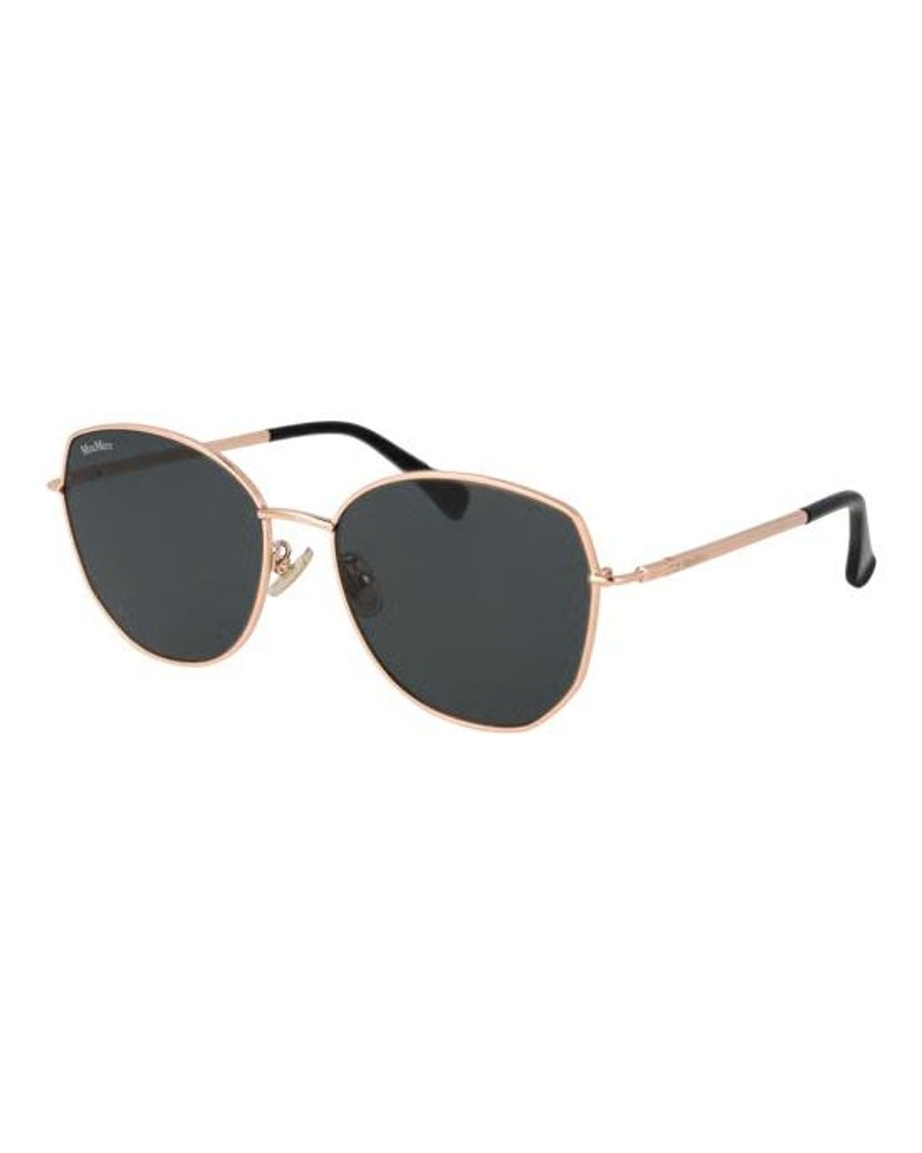 Max Mara Multicolor Round-Frame Sunglasses