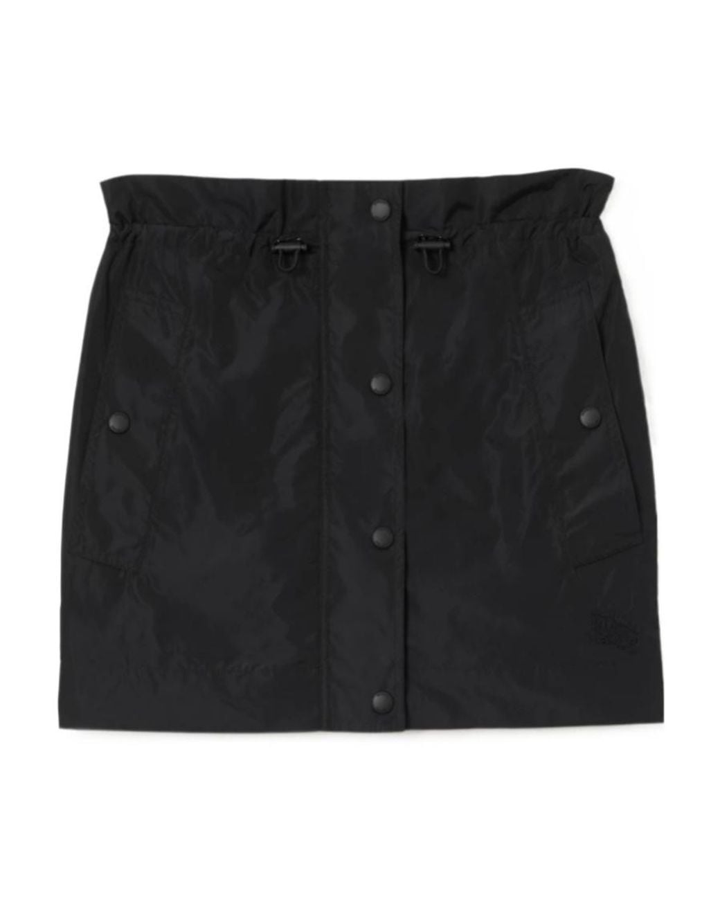 Burberry Black High Waist Mini Skirt