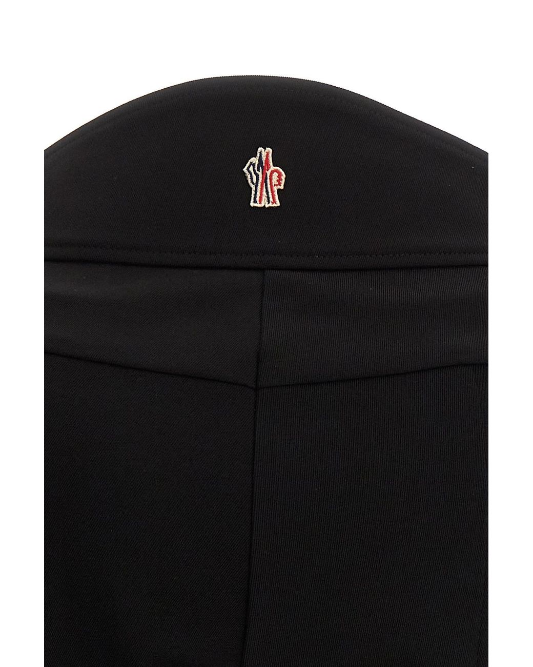 Moncler Black Twill Trousers