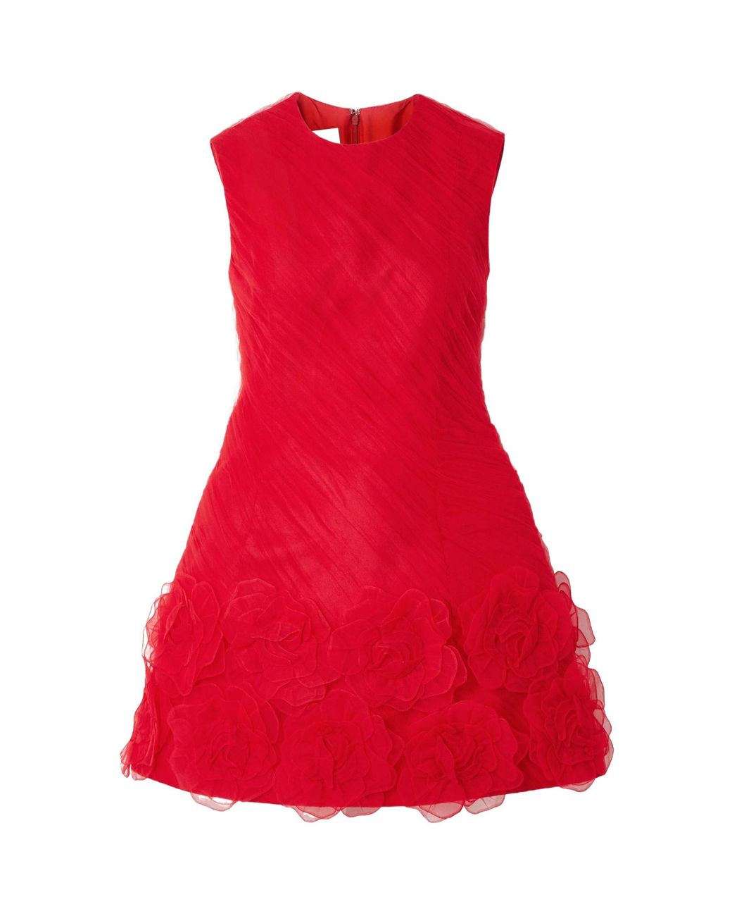 Valentino Red Sleeveless Dress